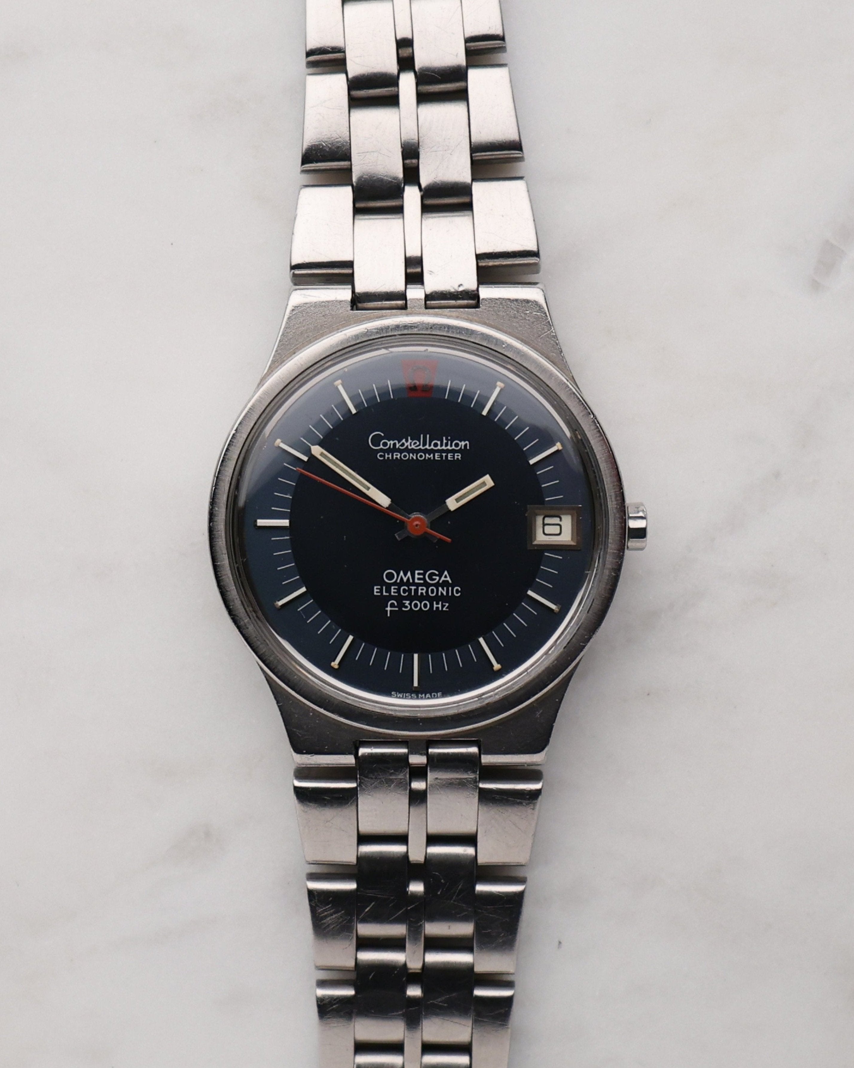 Omega constellation chronometer electronic f300hz on sale