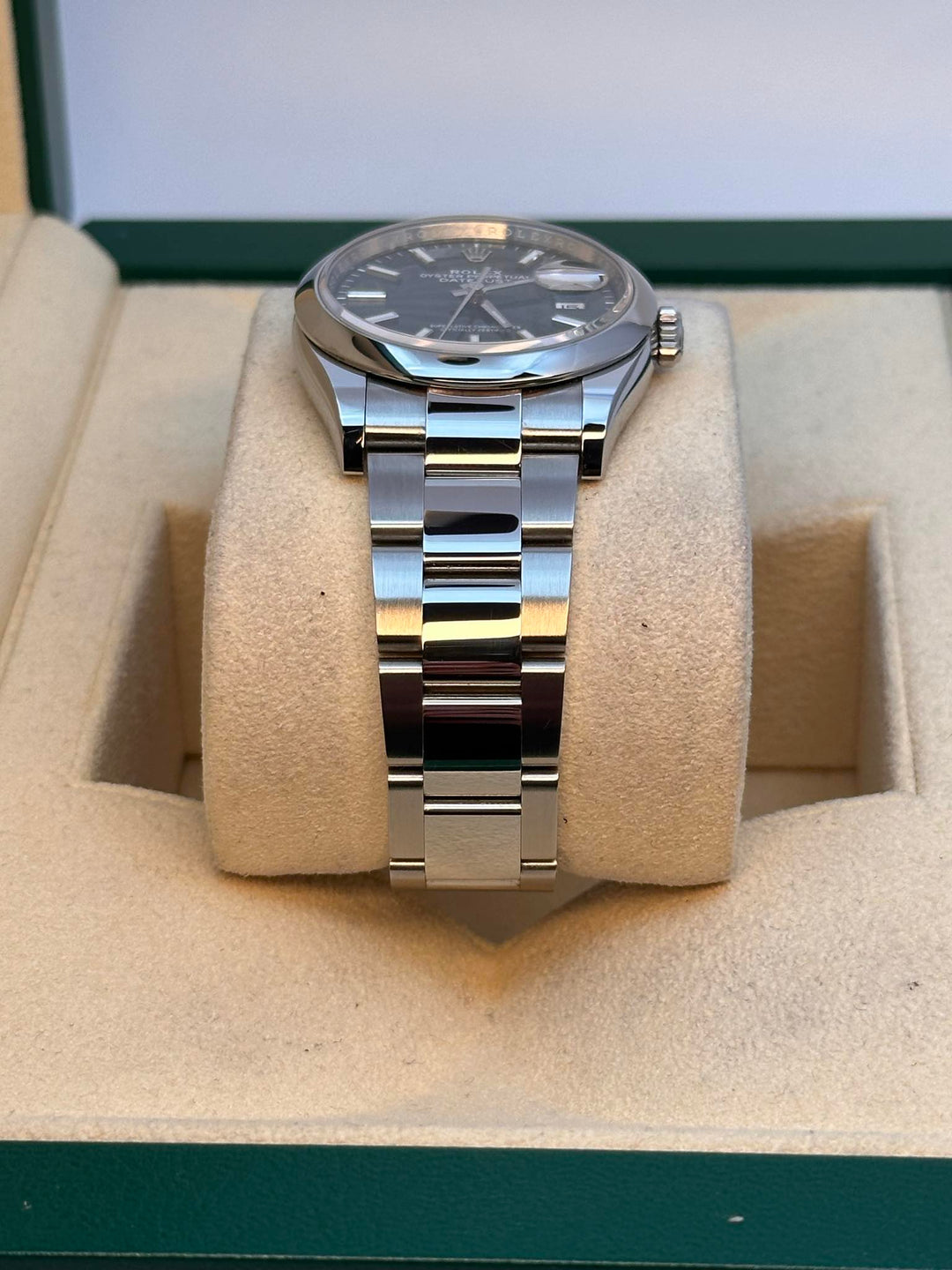 Rolex Datejust 126200 Palm Dial