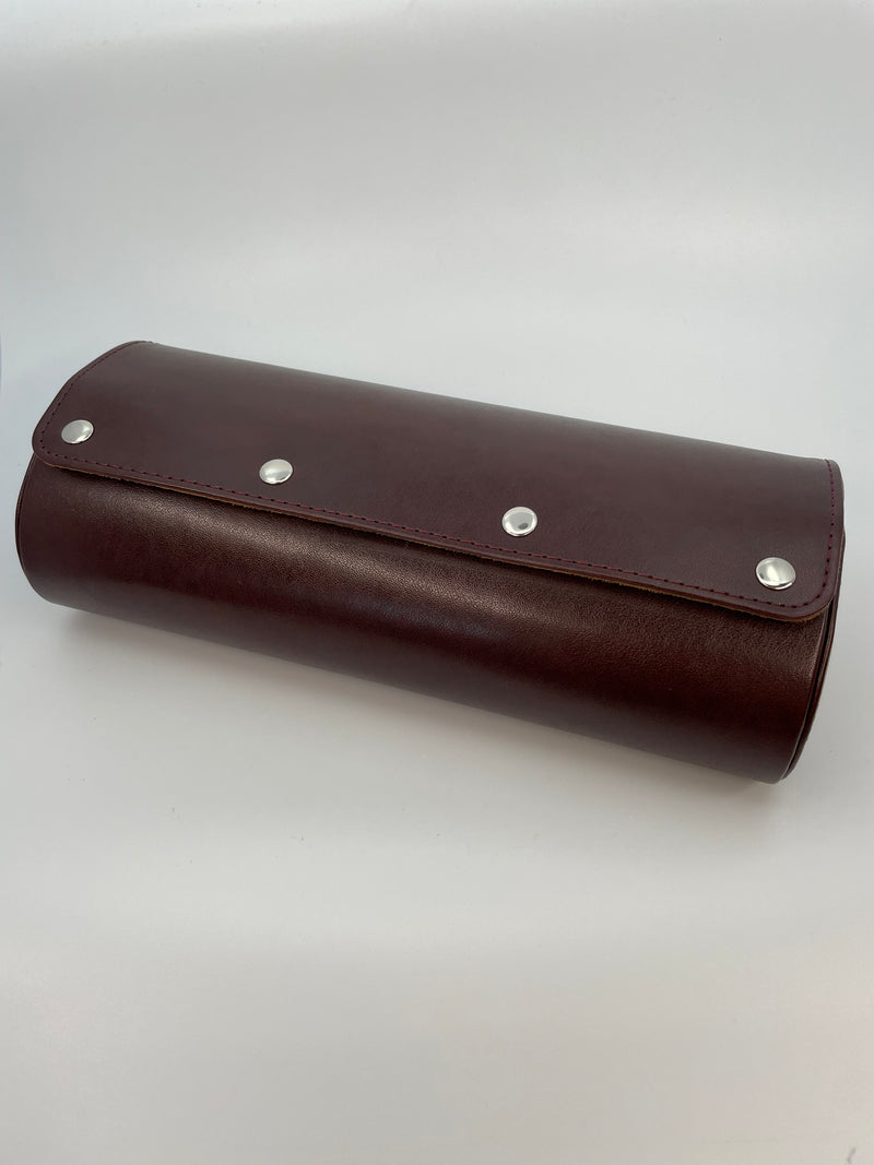 Brown Leather Watch Rolls