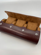 Brown Leather Watch Rolls