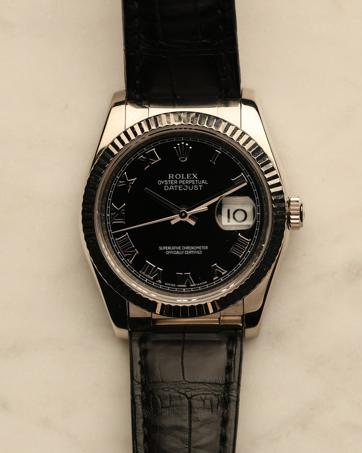 Rolex Datejust Whitegold 116139