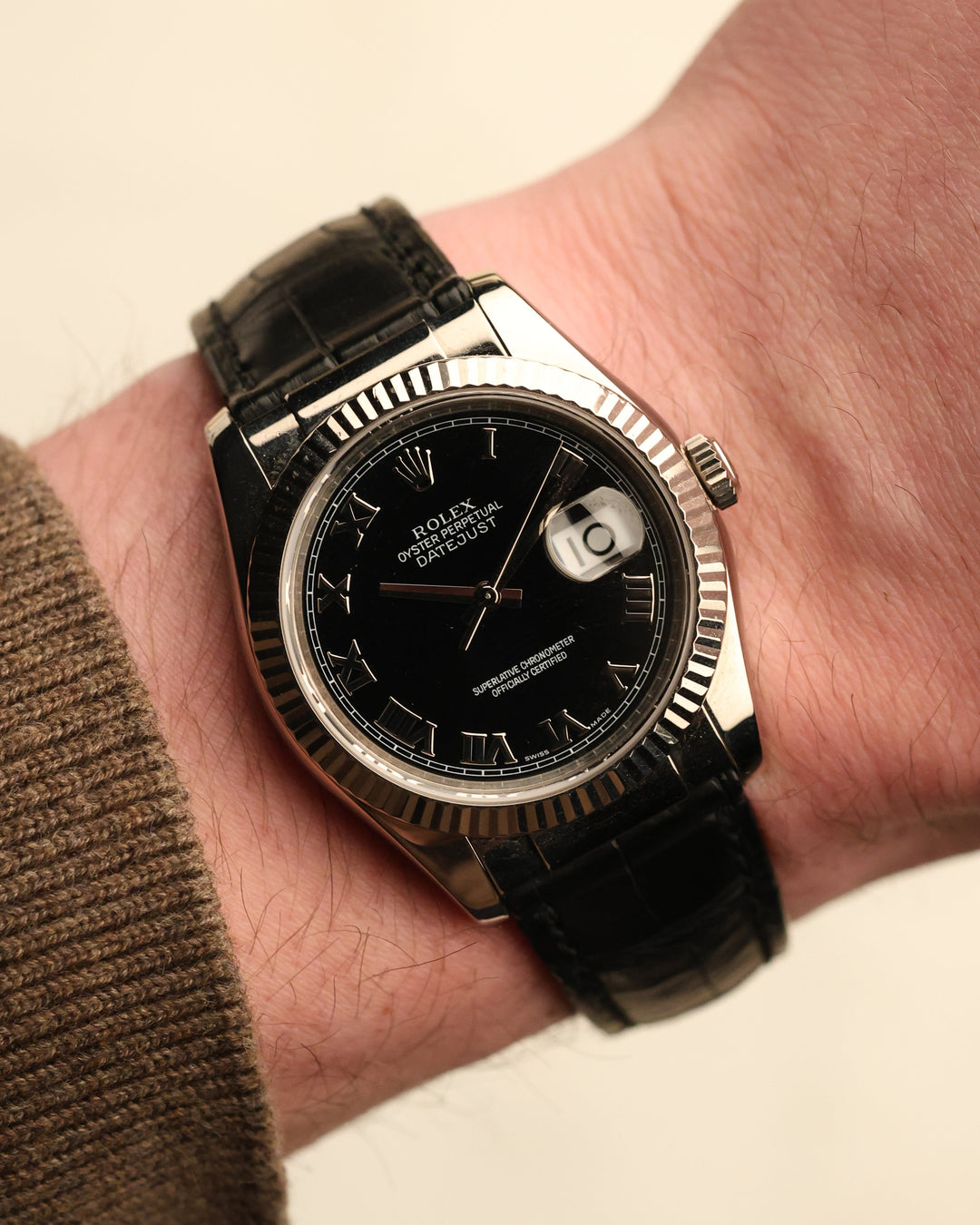 Rolex Datejust Whitegold 116139